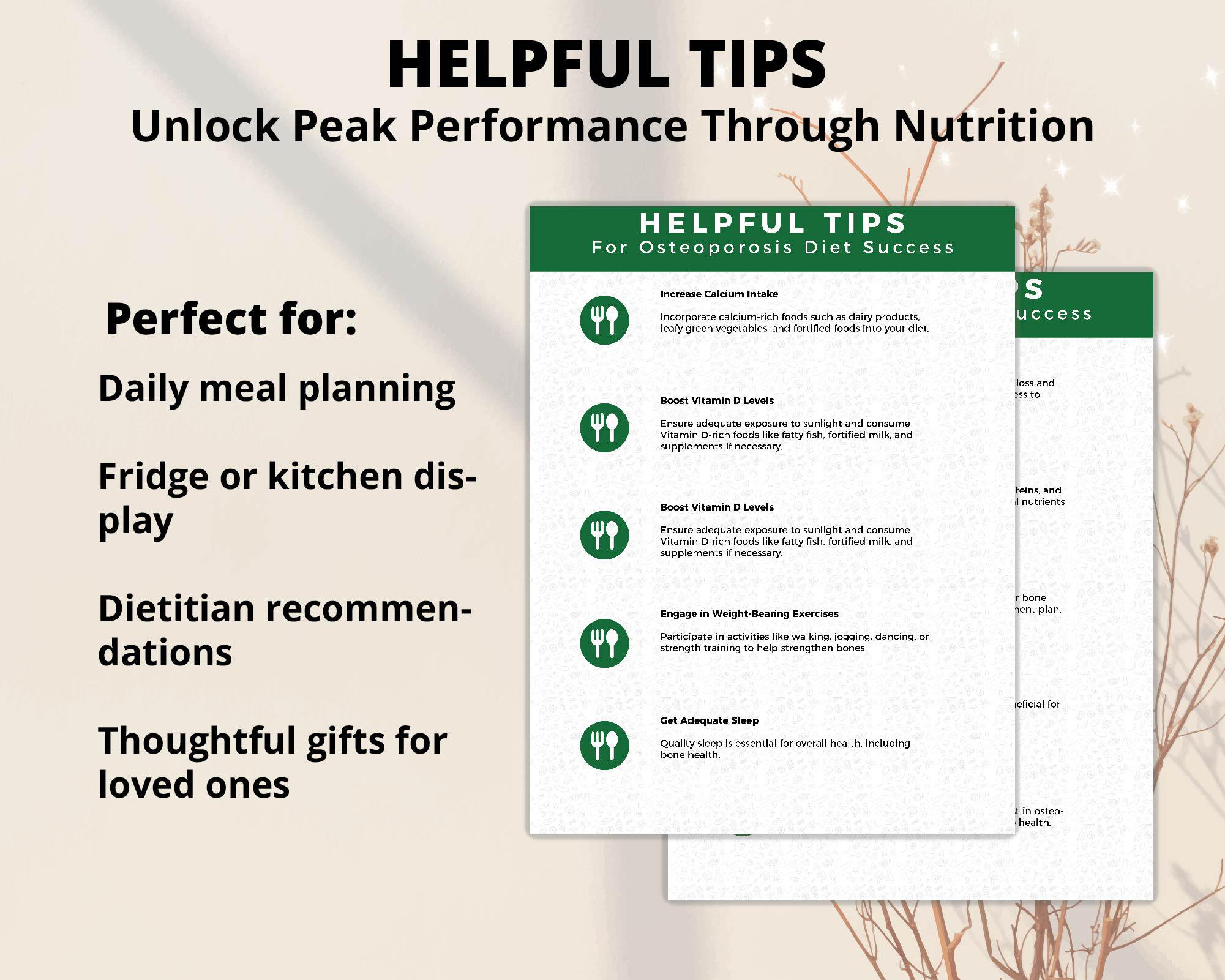 Image showcasing Osteoporosis Diet Plan, Osteoporosis Food Chart, High Calcium Food List ...