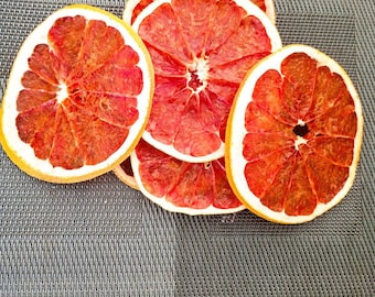 Dried grapefruit, dried grapefruit slices, edible decors, farmhouse decor, Kitchen decor, fruit decor , gift decor, for cocktails, teas