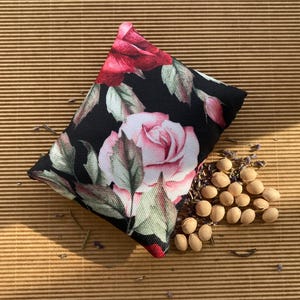 Calentador de manos reutilizable con hueso de cereza: 10 cm x 8 cm x 3 cm (4" x 3" x 1,2") / 100 g (3,5 oz) Calentador de bolsillo con aroma natural a cereza y lavanda