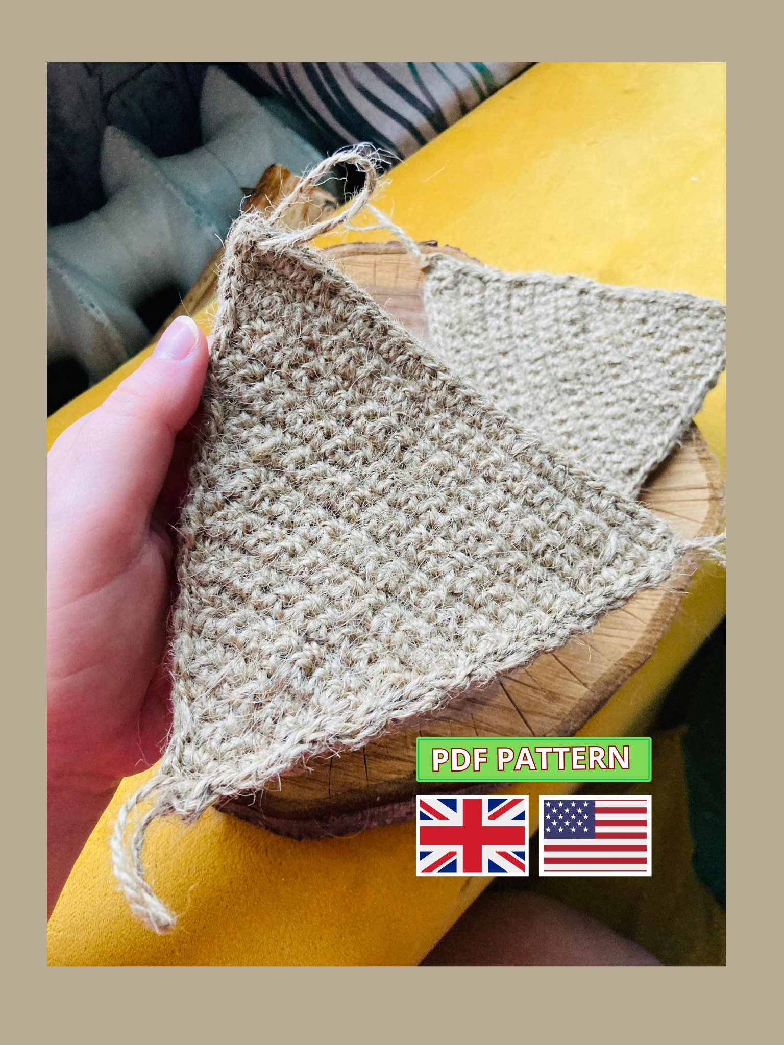 30 Crochet Hammock Patterns for Home, Pets, and Playful Storage 20 Adjustable Pet Hammock Crochet Pattern – Triangle Reptile Hammock