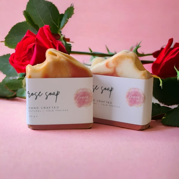 Handmade Rose Soap