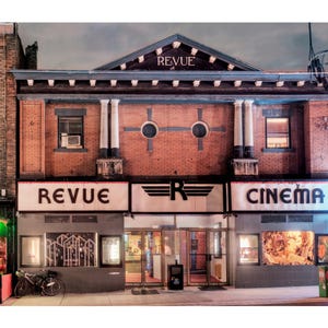 Revue Cinema - Toronto Landmarks Wall Art – Iconic GTA Street Photography, Canvas Prints, Framed Prints, Greeting Cards