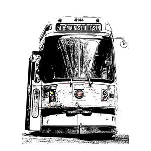 506 TTC Streetcar - Toronto Landmarks Wall Art – Iconic GTA Street Photography, Canvas Prints, Framed Prints, Greeting Cards