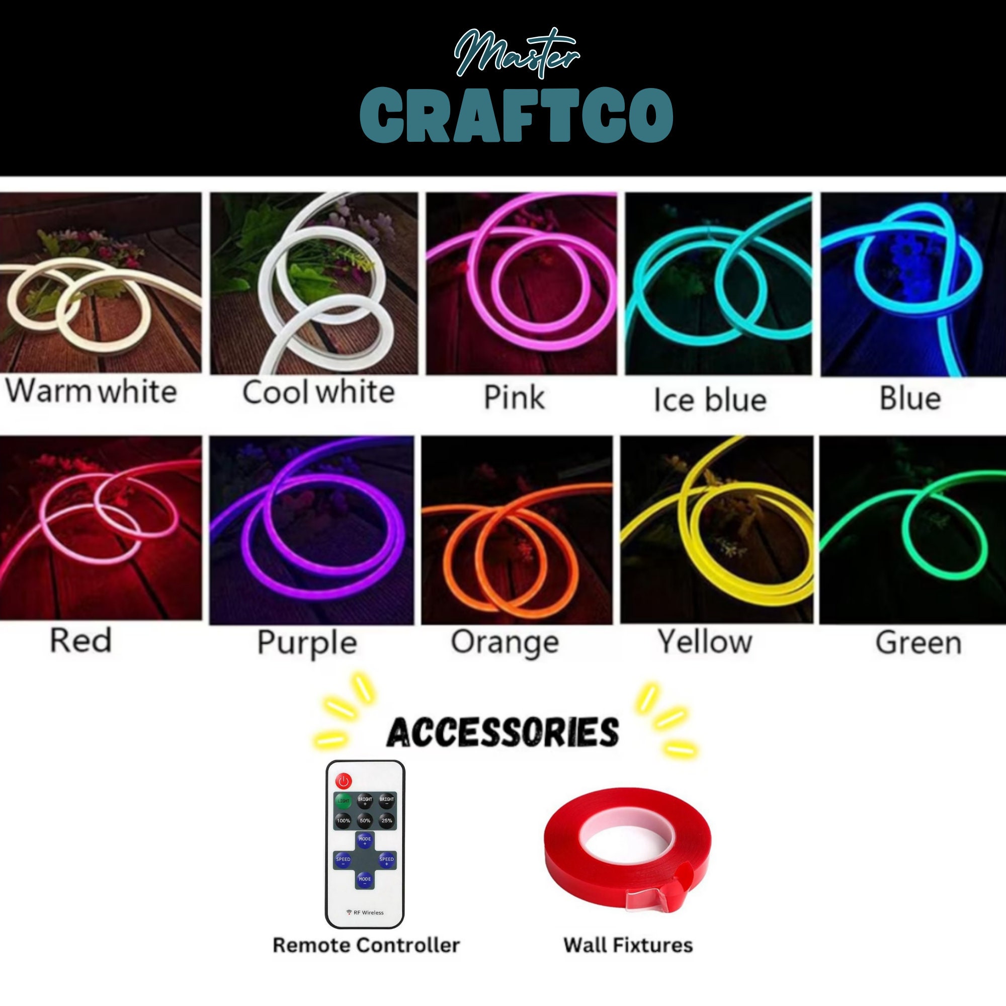 Do It Yourself Neon Strip Light Neon Strip Lights Diy Kit Valentines