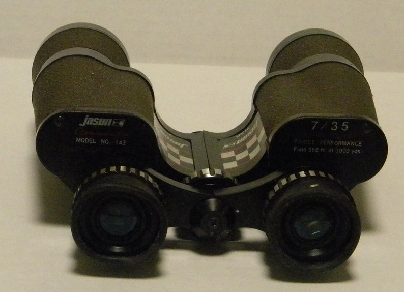 Vintage Binoculars Jason Commander Model No. 143 With Case Etsy