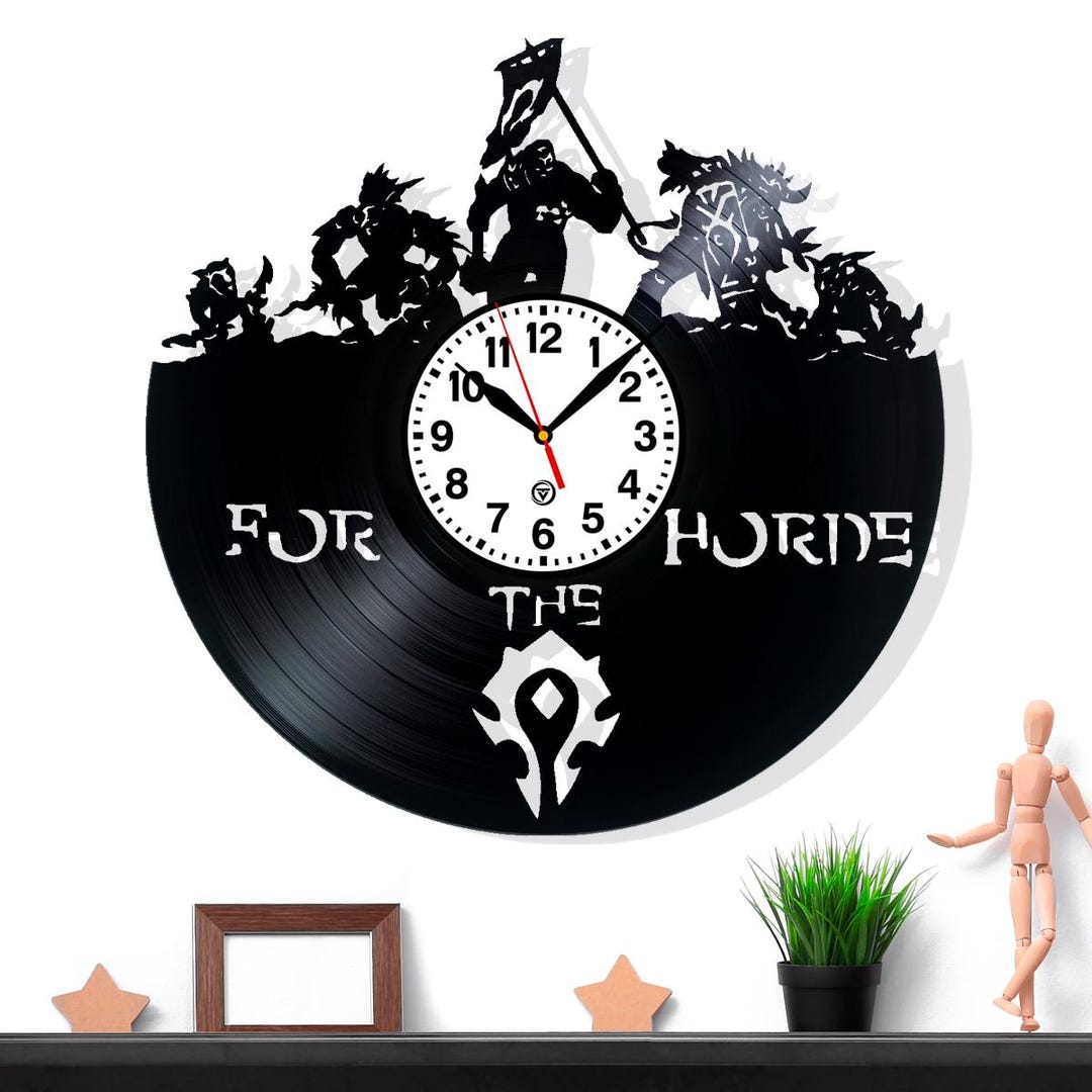 Epic Fantasy Wall Clock · Warrior Faction Inspired Design · Handmade ...
