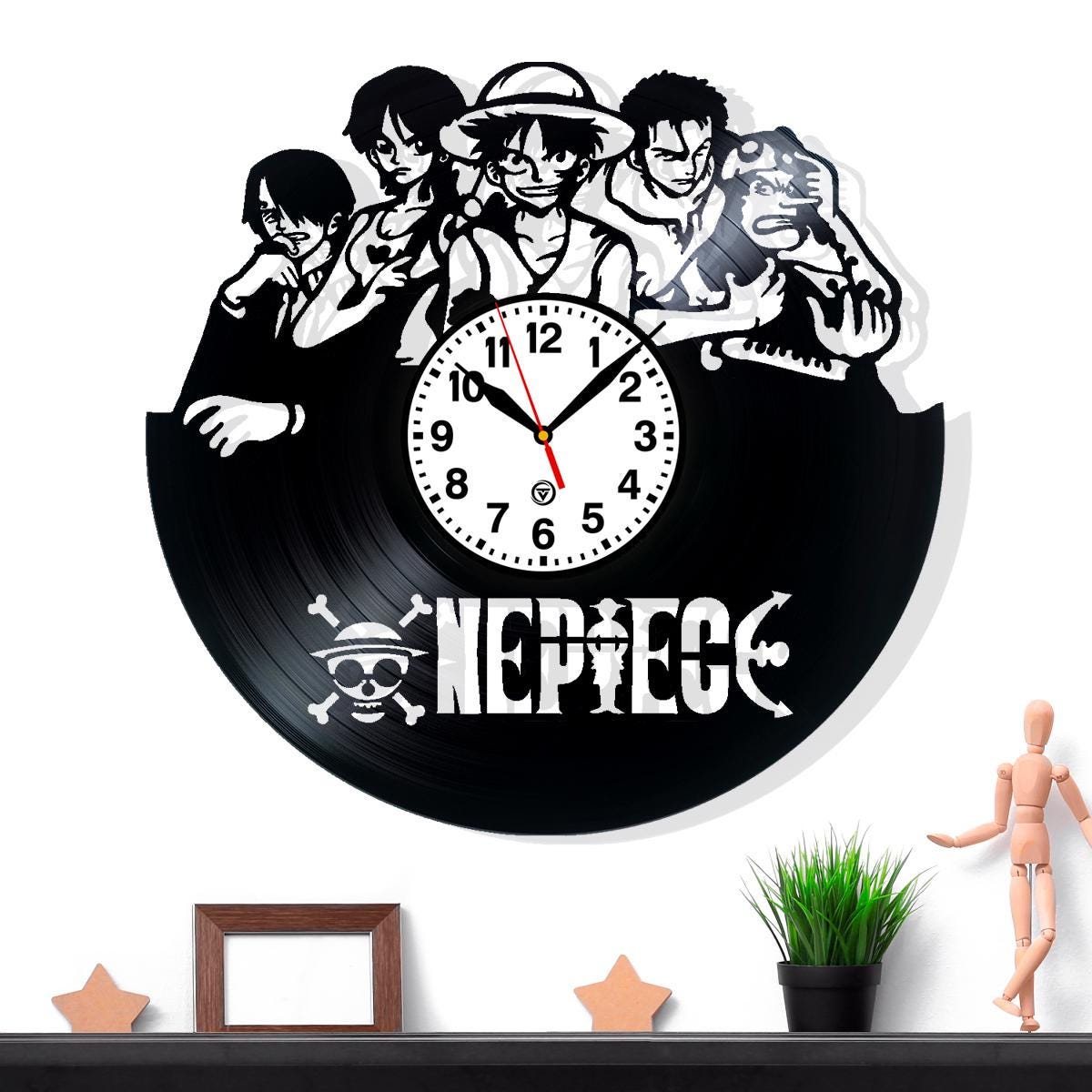 Orologio Da Parete Rotondo Mnsruu Con Nave Pirata - Diametro 24 Cm, Design Silenzioso, In Acrilico, Per Cucina, Ufficio E Scuola - 4