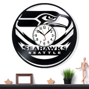 Victory on the Field Wall Clock · Football Passion Inspired Design · Handmade Silent Quartz Clock for True Team Fans