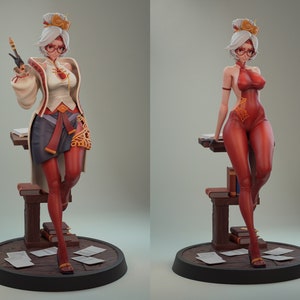 Legend Of Zelda Tear Of The Kingdom Purah 3D Printing STL File With NSFW Variation