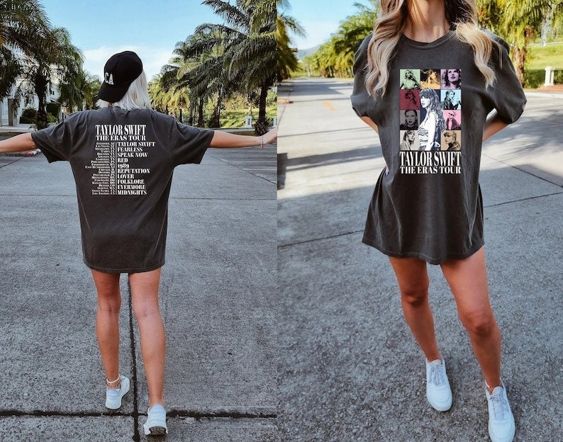 Discover Taylor taylor version Eras Tour Sweatshirt, Swift Sweatshirt, Eras Tour Merch, The Eras Tour 2024 hoodie