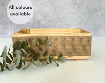 Empty Make Your Own Hamper Kit, Gift Box Basket, DIY Kit - Birthday, Wedding, Housewarming, Anniversary, Christmas, Colours Available
