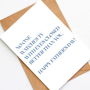 Carte de fête des pères, carte amusante pour papa, cadeau pour père, carte de voeux personnalisée pour papa, carte postale illustrée