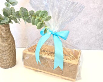 Empty Make Your Own Hamper Kit, Gift Box Basket, DIY Kit - Birthday, Wedding, Housewarming, Anniversary, Christmas, Colours Available