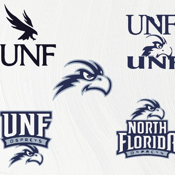 North Florida University Clipart, College Designs, University Sweatshirt, College Spor, University Svg, Cricut, Silhouette, Clipart, UNF svg