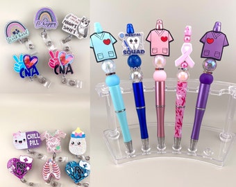 MEDICAL Bundle  | Focal Pens | Nurse Pens | Dental Assistant Pens | Medical Badge | Badge Reels | Gift for RN | Medical Pens |