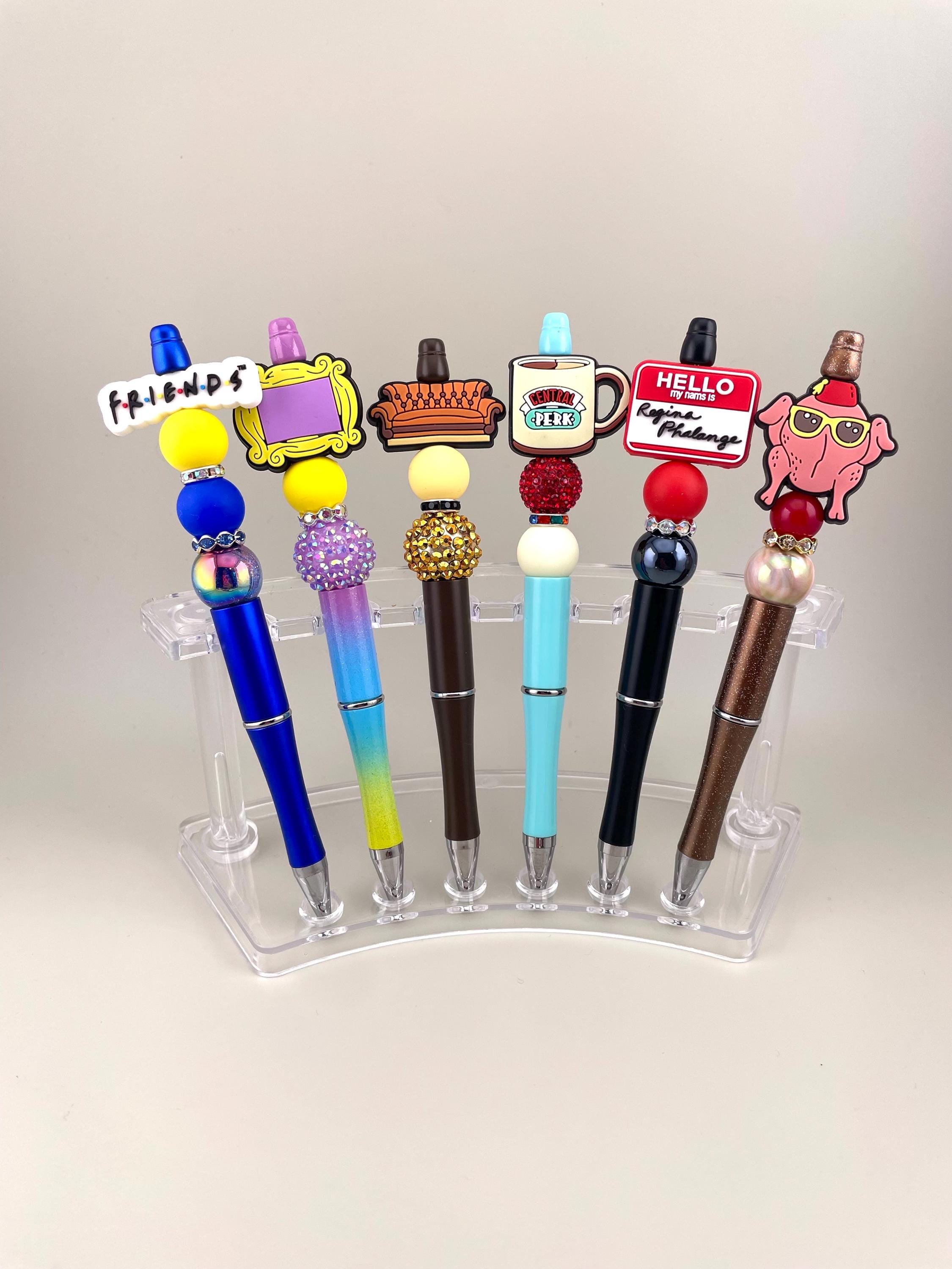 Coffee Shop Pens | Friends Inspired Pens | NYC Pens | Beadable Pens | Focal Pens | Custom Pens