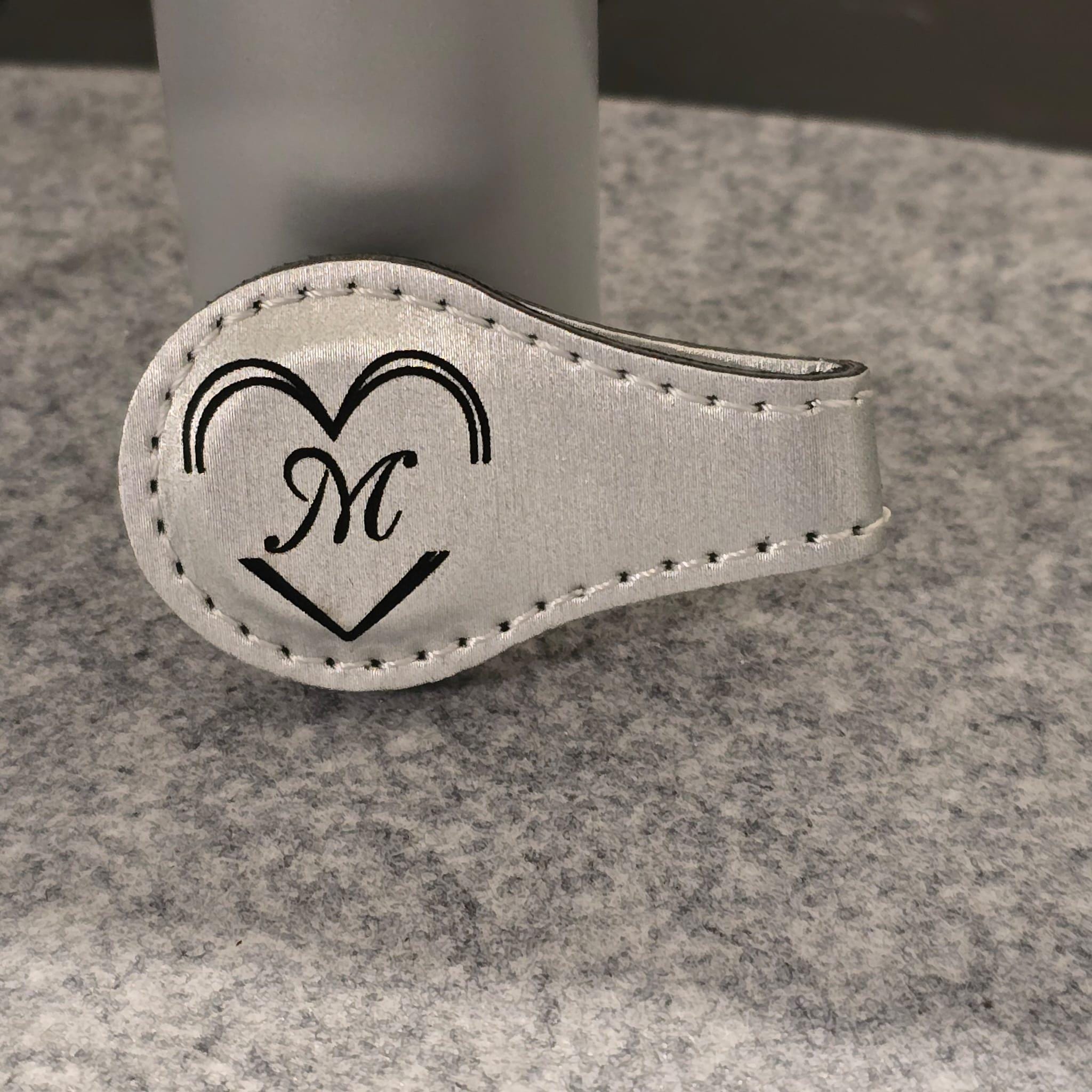 Magnetic Leather Bookmark – Personalized Book Lover Gift, Custom Reading Accessory