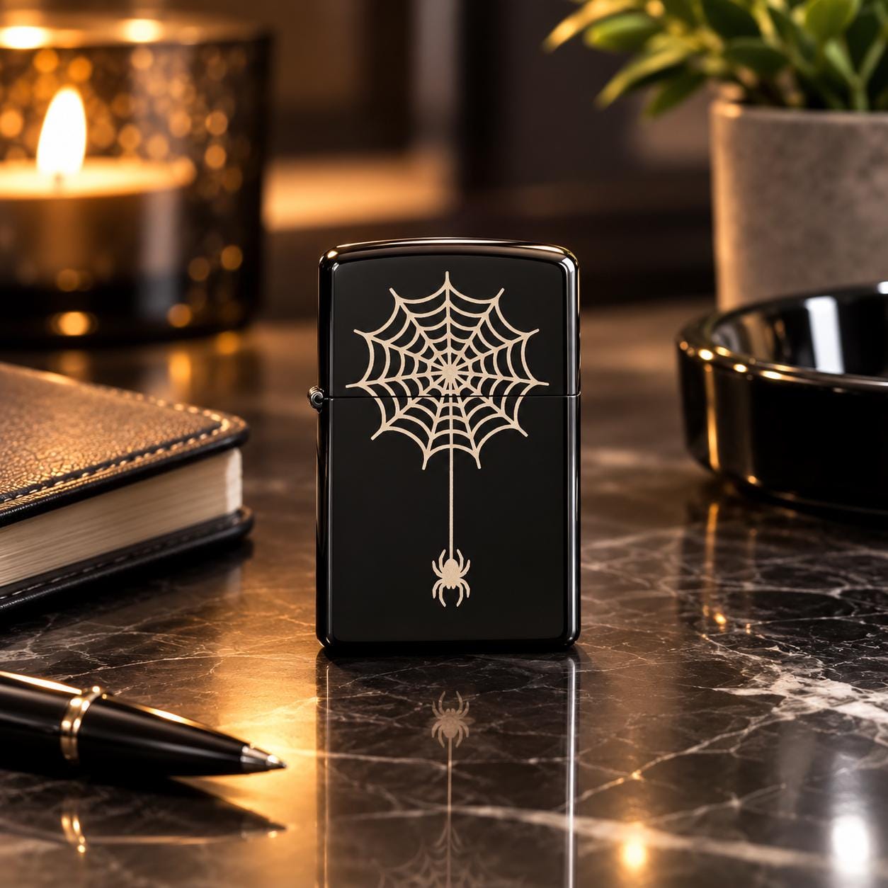 Spider Man Zippo - Etsy Canada