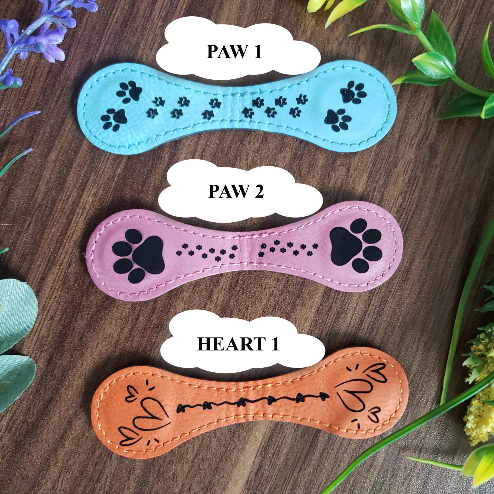 Magnetic Leather Bookmark – Personalized Book Lover Gift, Custom Reading Accessory