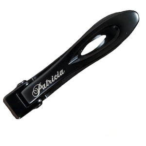Personalized Extra Large Toe Nail Clippers: Heavy Duty Stainless Steel