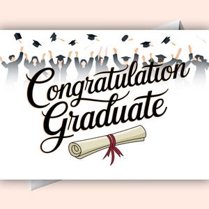 Cartão Digital de Congratulação para Graduado | Download de Cartão de Saudação para Graduado de Faculdade