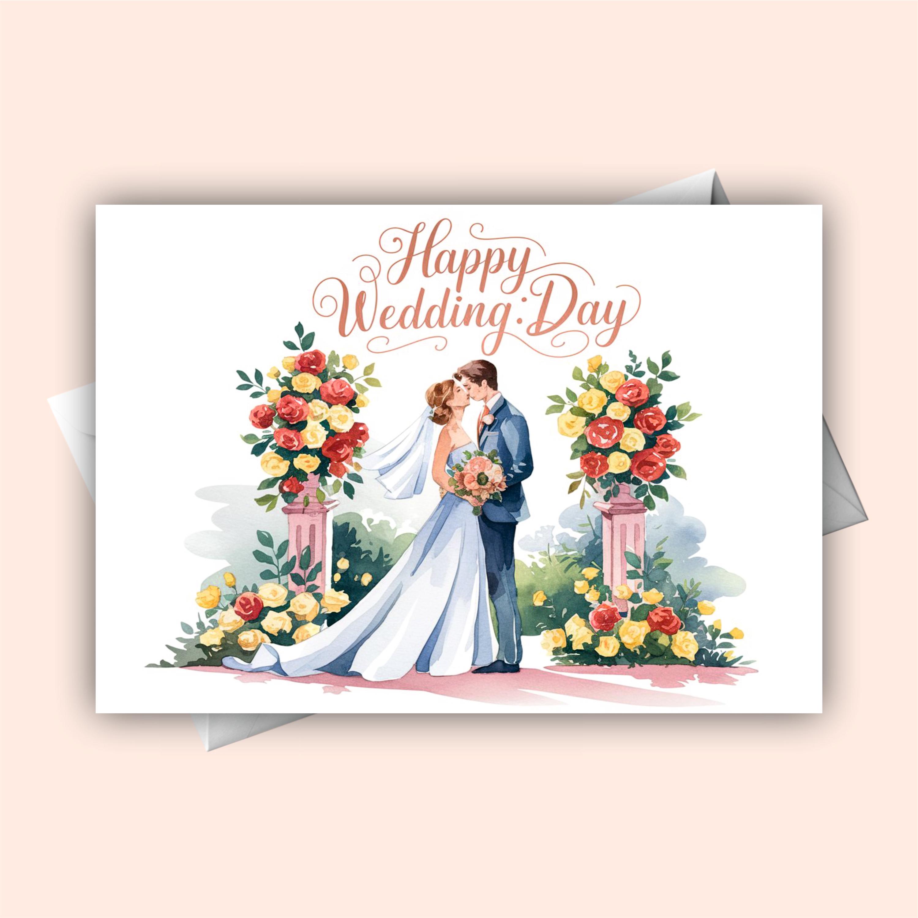 Biglietto Di Auguri Di Nozze Personalizzato Per Figlia, Nipote - Foto 4