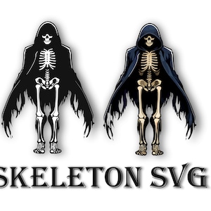 Hooded skeleton SVG/ Skeleton SVG/ Funnyskeleton svg. T - shirt design,printing on cups and other product / Skeleton shirt