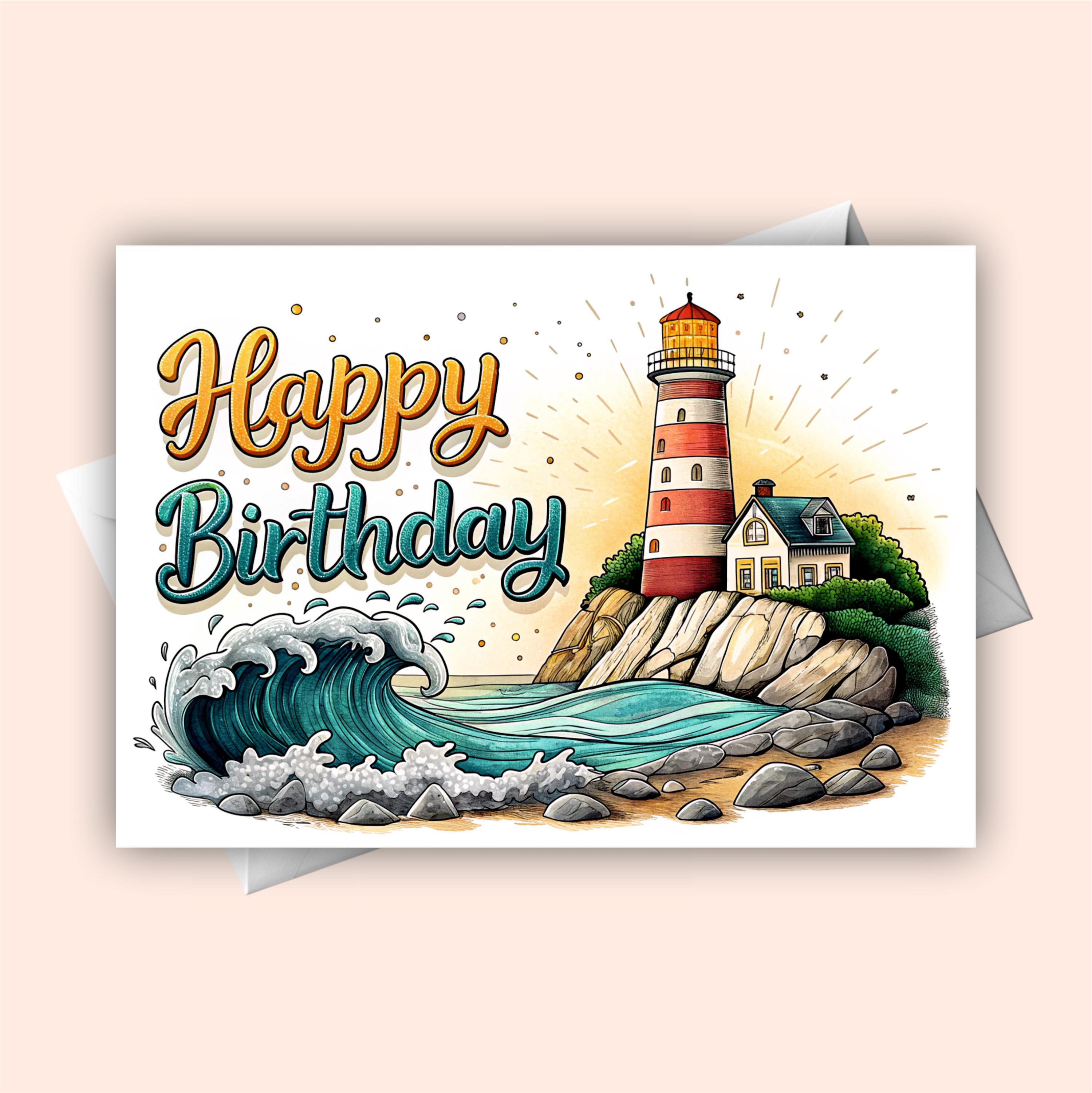 Biglietto Di Compleanno Per Lui Papà Cognato Figlio Nipote, image size:2999x3000