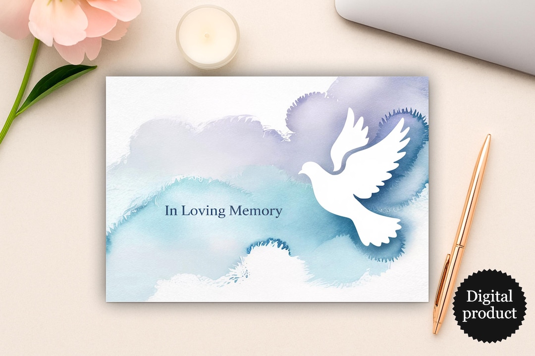 Digital Memorial Card | 