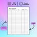Key Log Template, Key Sign Out Sheet Printable, Visitor Sign in Out ...