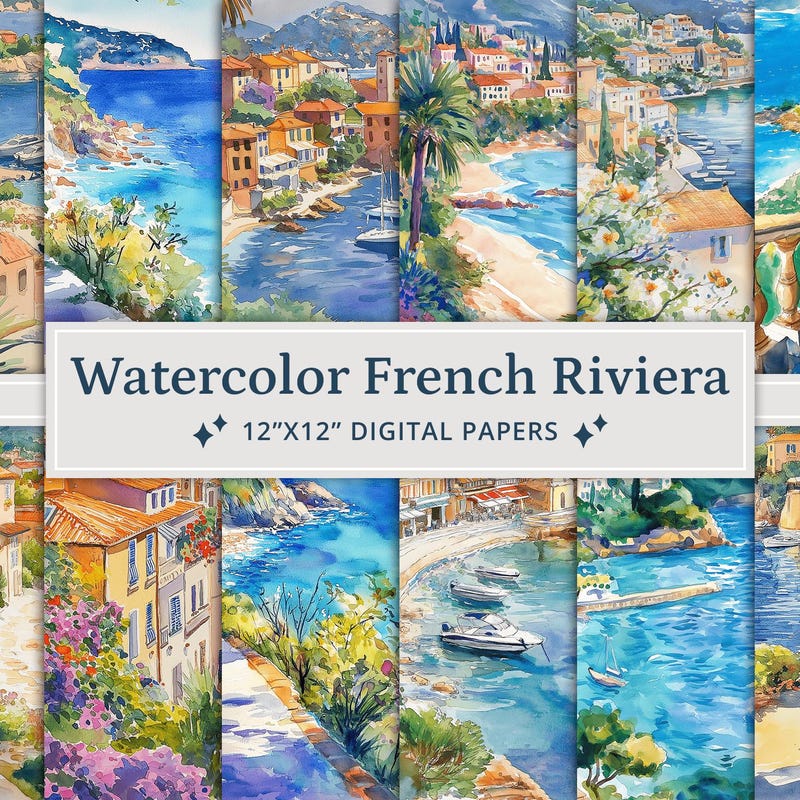 French Riviera - Etsy