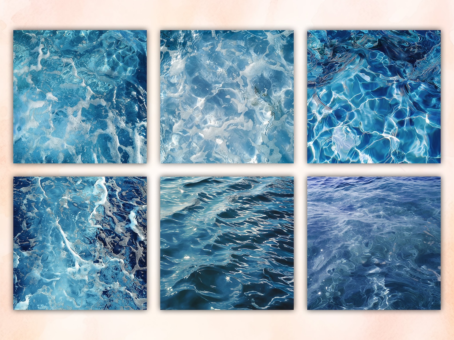 30 Pure Water Digital Papers, Water Backgrounds, Water Digital ...