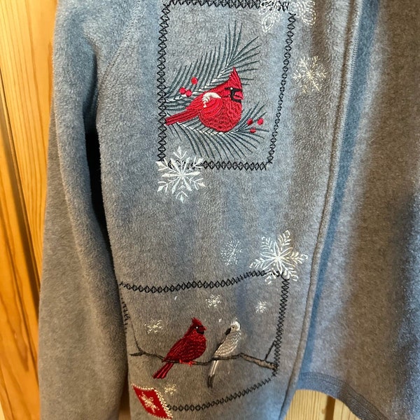 Croft and barrow cardinal sweater