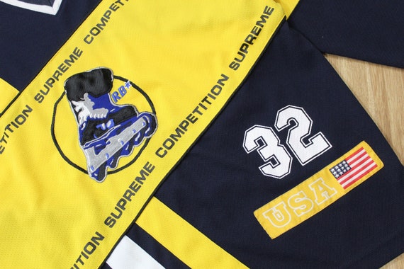 Supreme Skate Jersey Athletic USA 32 Sports Shirt Women's Large