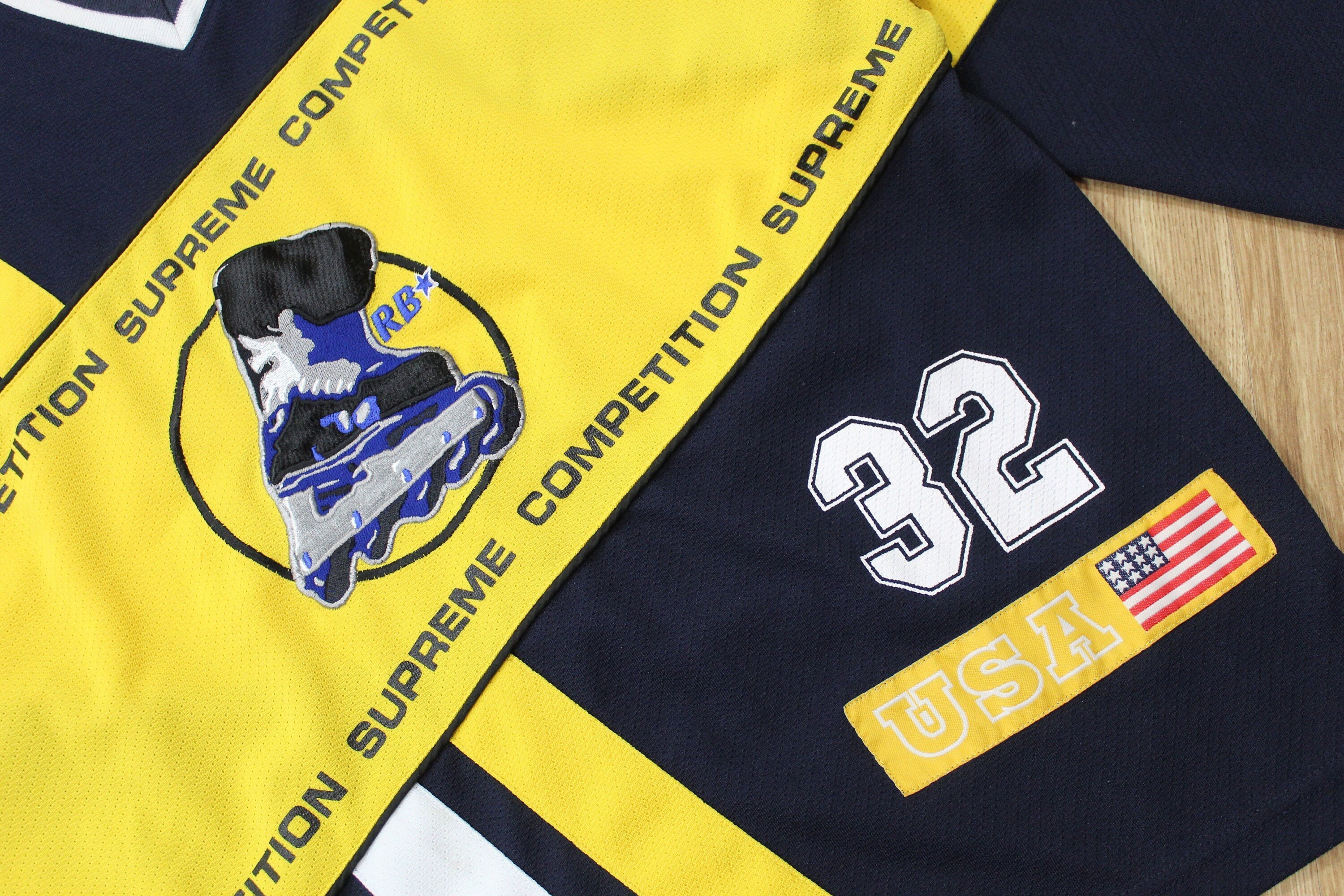 Supreme Skate Jersey Athletic USA 32 Sports Shirt Women's Large