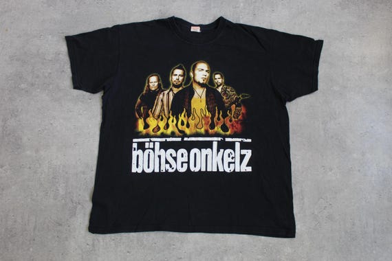 Buy Vintage 90s Bohse Onkelz T-shirt Style Hard Rock Music Band
