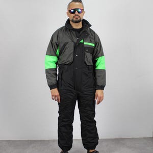 neon mens full snowsuit Neon Ski Suit Mens