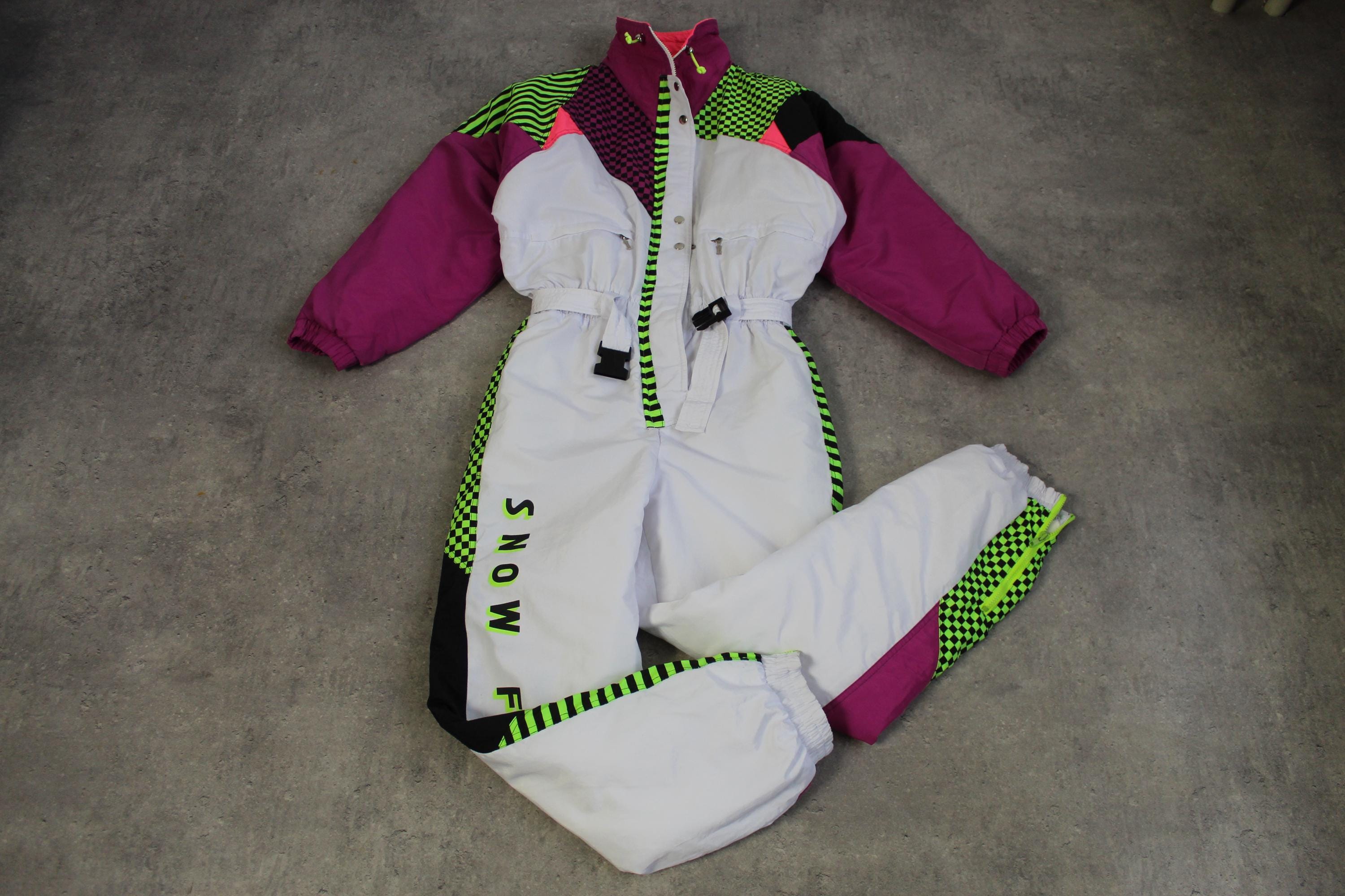 Combinaison De Ski Femme Contraste De Mode Combinaison De Ski Femme Coupe-vent Et Imperméable