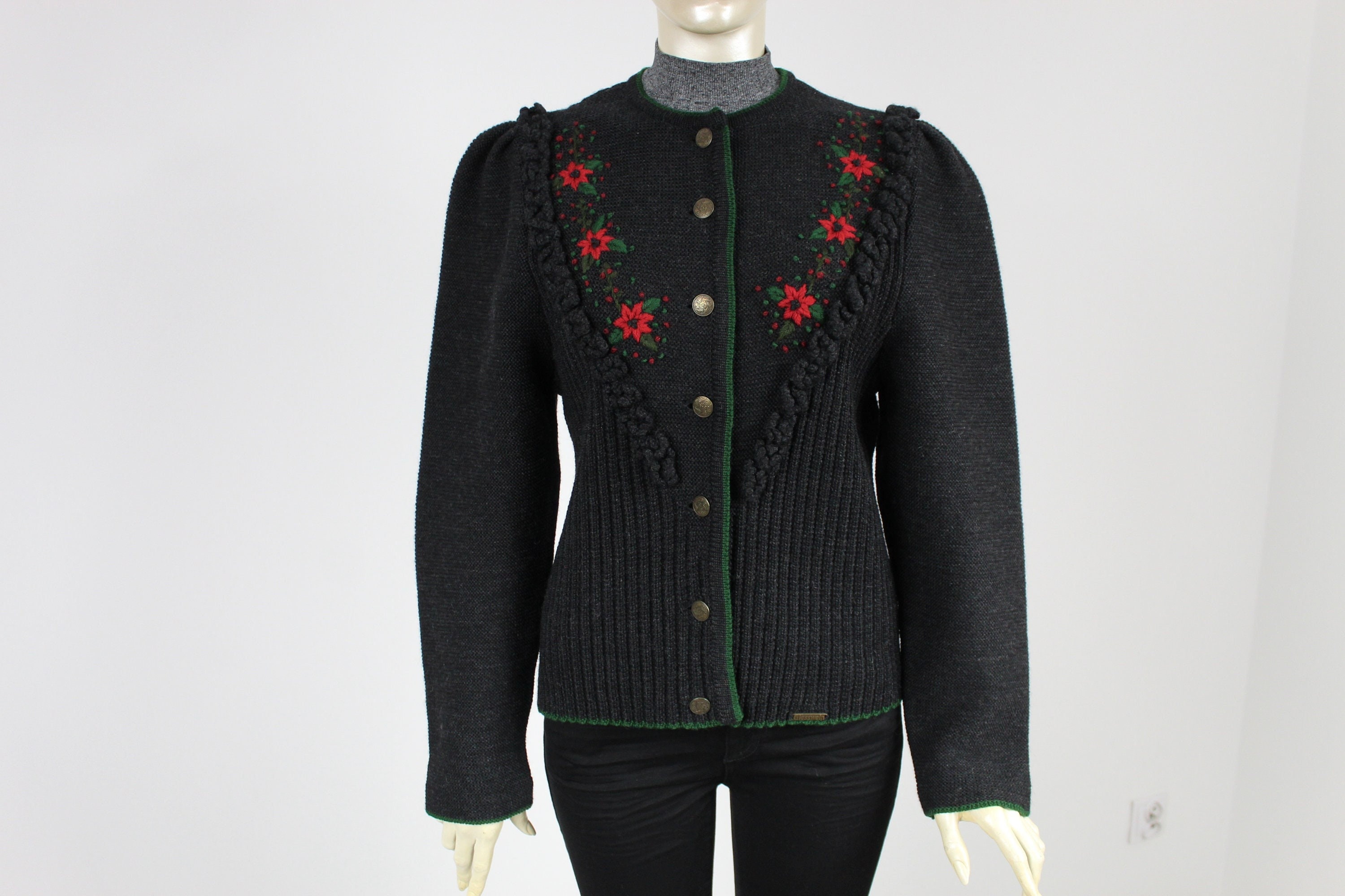 Tyrolean Cardigan - Etsy