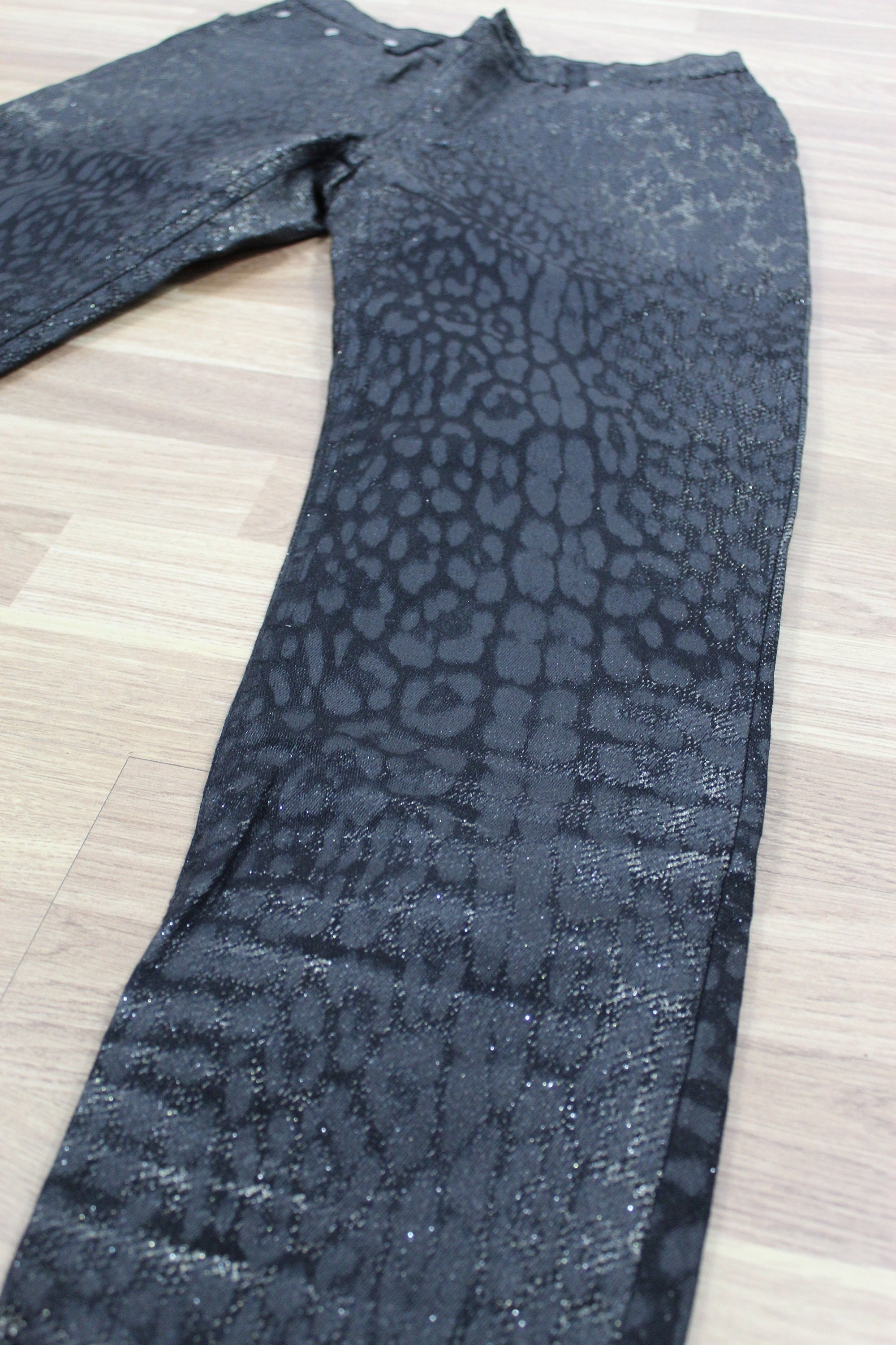 Y2K Roberto Cavalli Snakeskin Pants Animal Print High Waisted