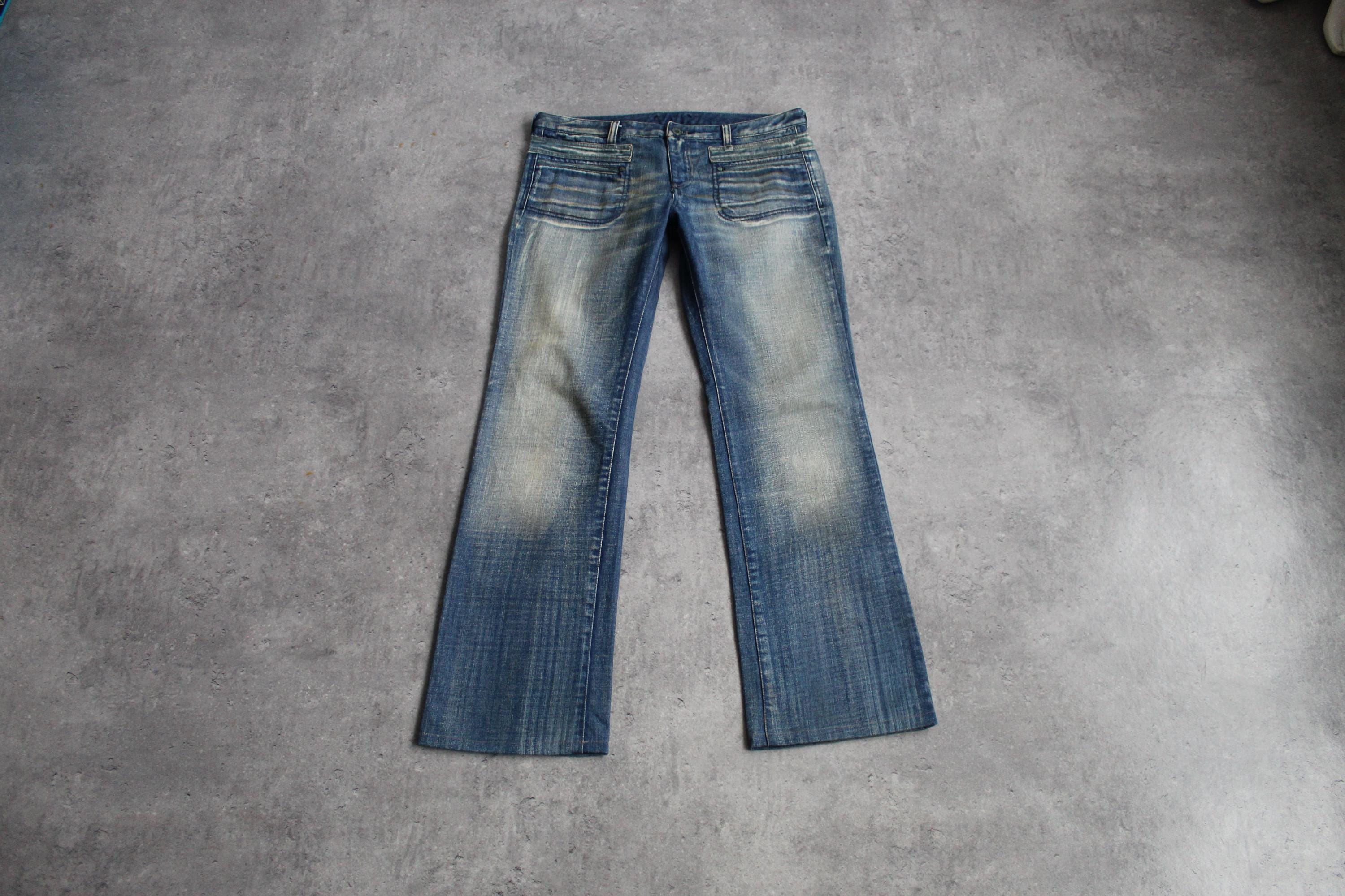 Diesel Flare Jeans - Etsy