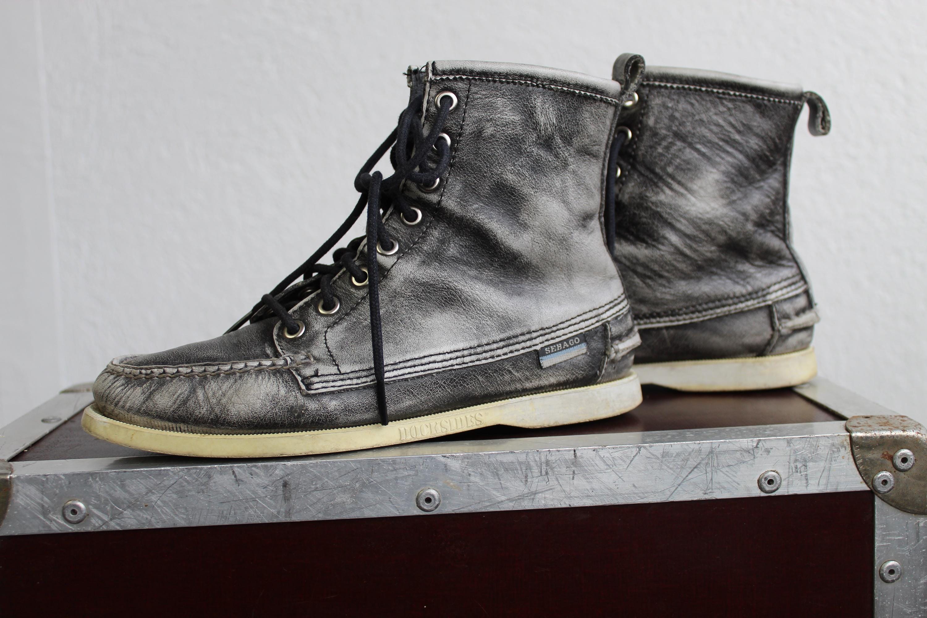 Sebago Boots - Etsy