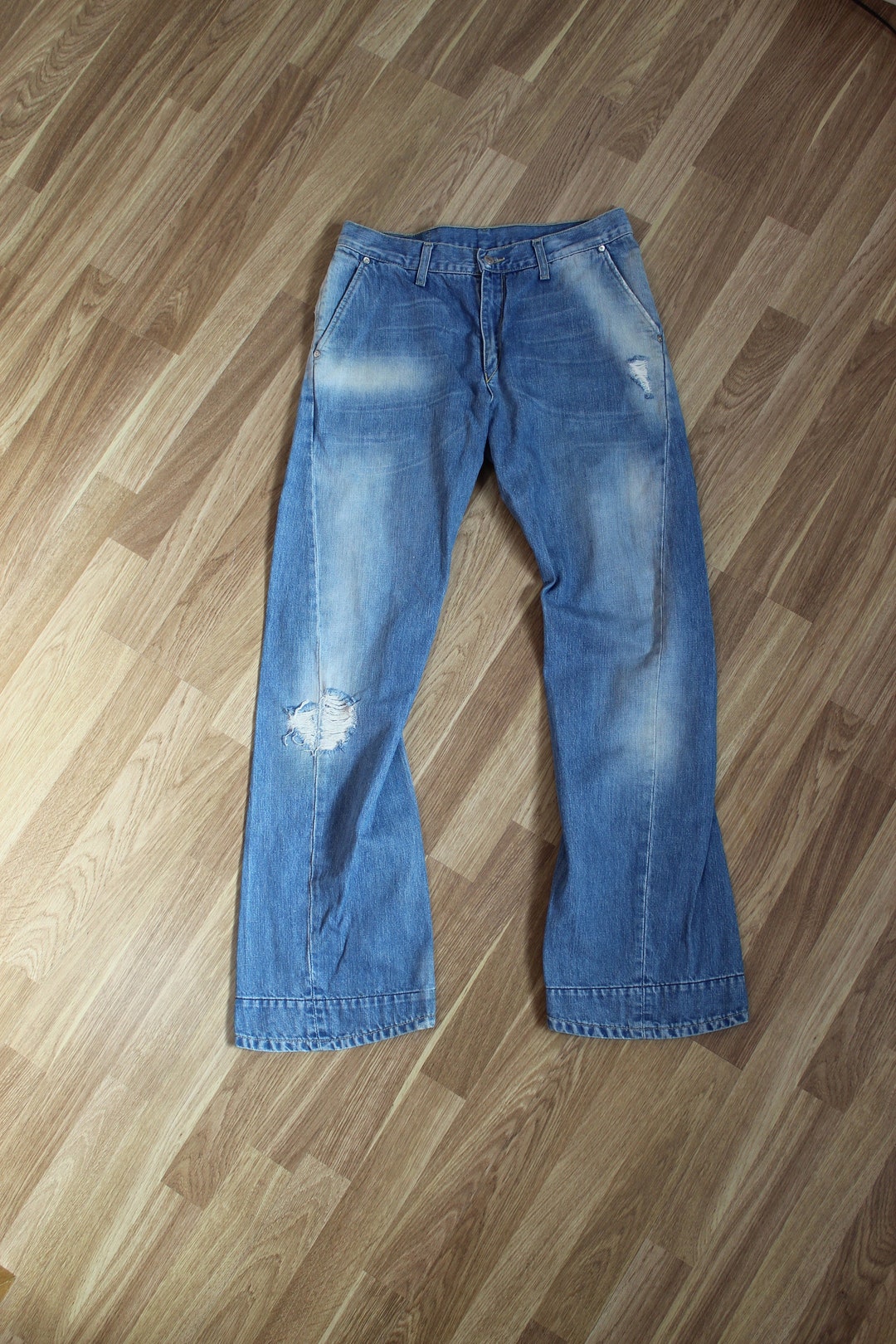 Vintage Levi's Engineered Denim Pants Levi Strauss Twisted