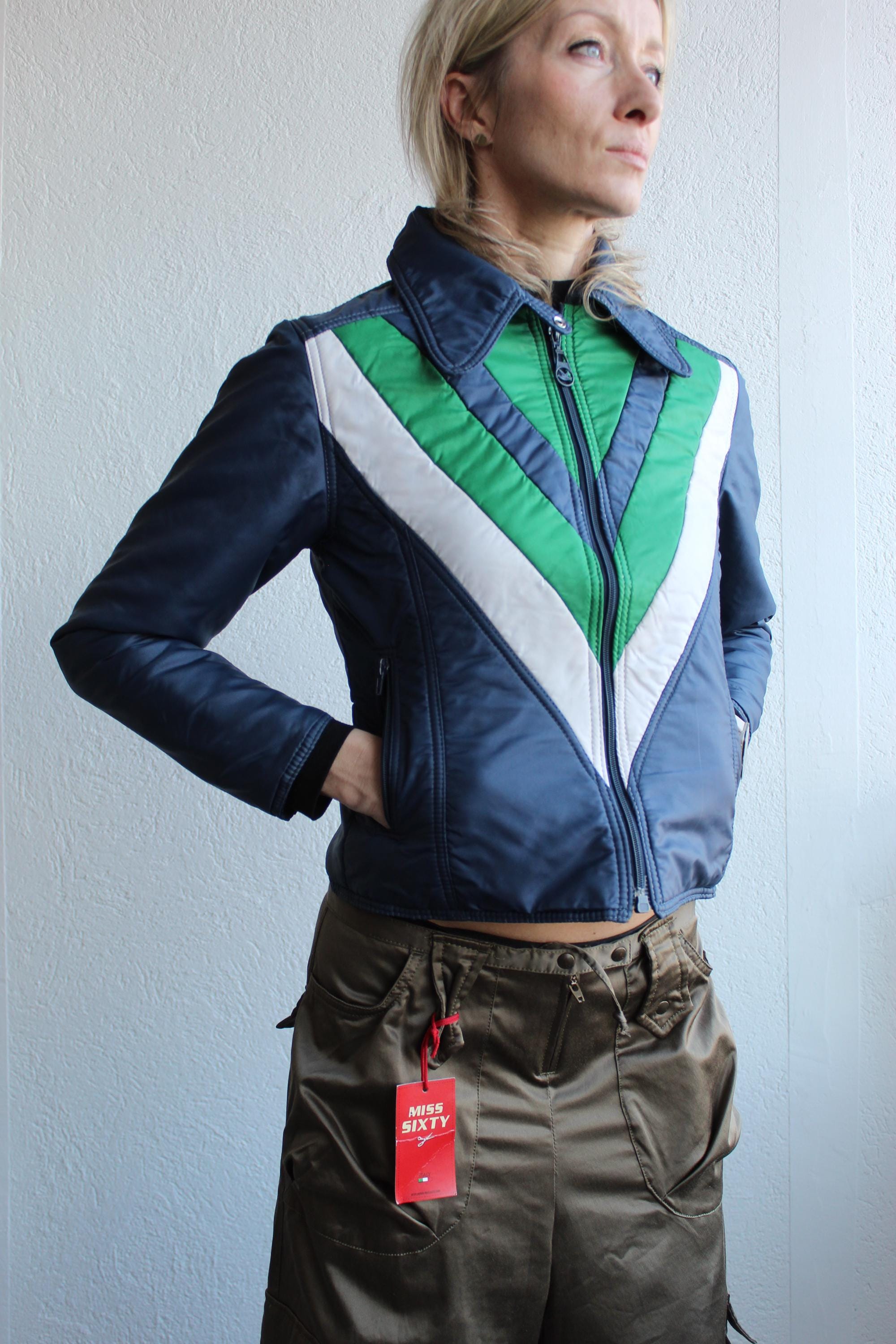スキー　ski ジャケット　コート　古着　70s 80s  スポーツ　ワッペン 70s Ski Jacket - Etsy