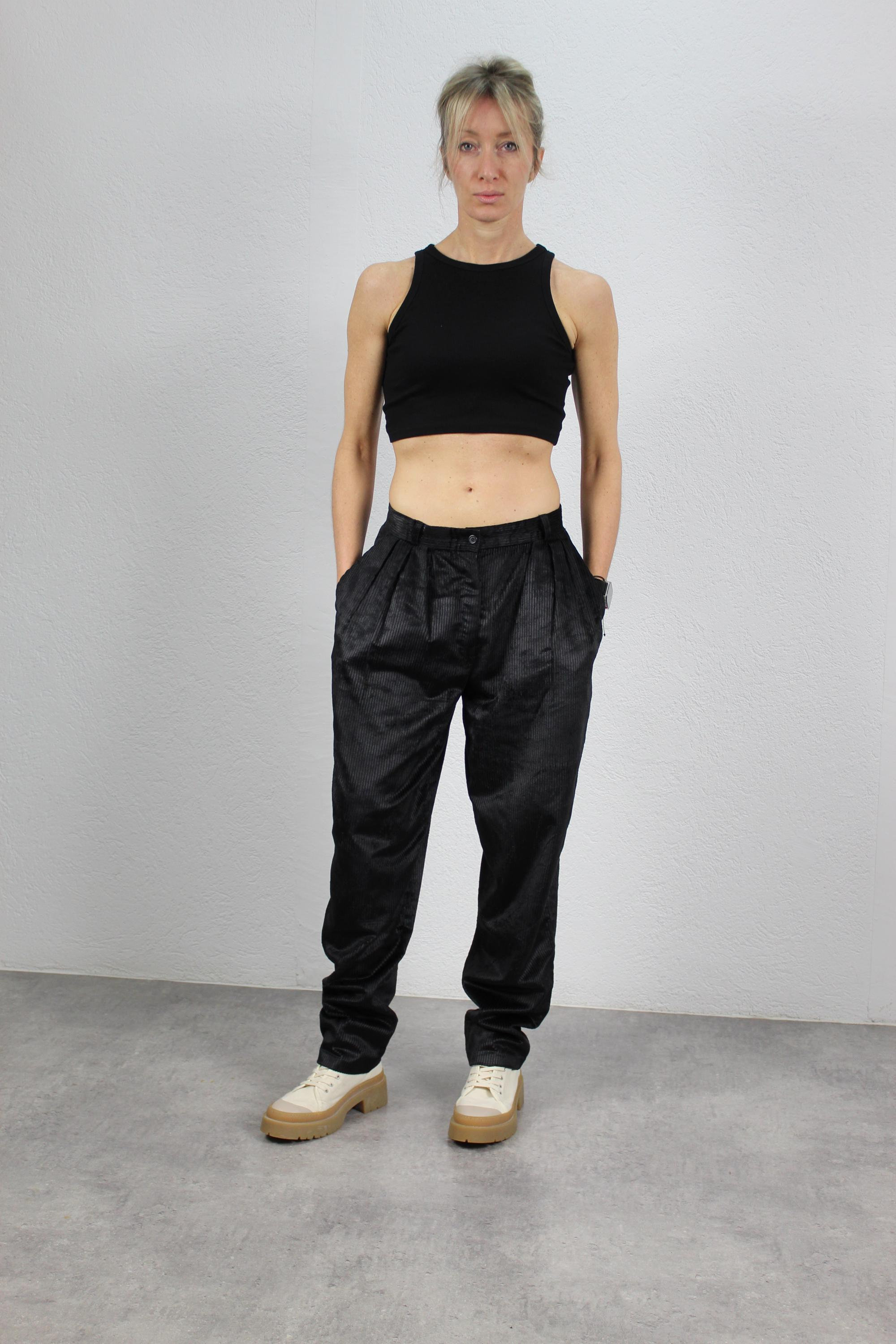 Vintage 80s Tapered Pants - Etsy