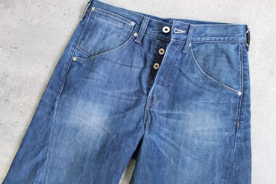 Vintage Levi's Engineered Denim Pants Levi Strauss Twisted Jeans