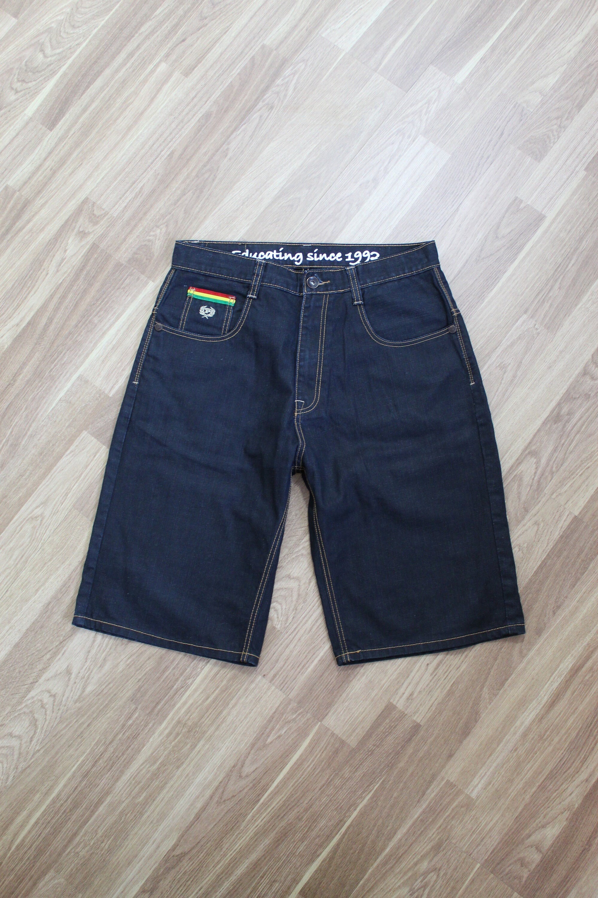 パンツ Phat Farm Check short halhpants 90s00s Phat Farm Flat Front