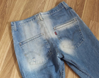 Vintage Levi's Engineered Denim Pants Levi Strauss Twisted Jeans