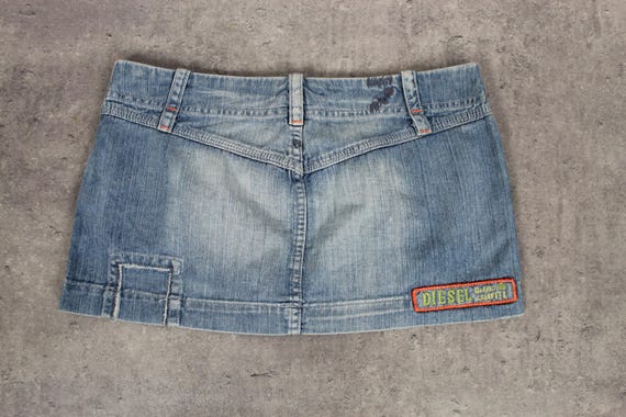 ヴィンテージ ディーゼル デニム ミニスカート レディース Y2K