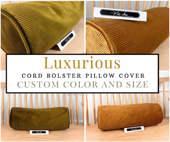 Custom bolster pillow covers hot sale